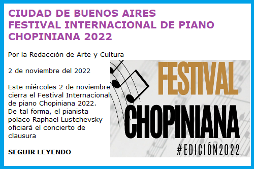 FESTIVAL PIANO CHOPIN